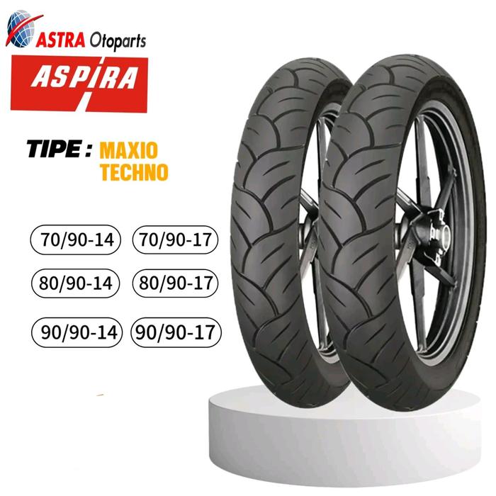 10 Ban Tubeless Motor 2026 yang Awet dan Nyaman untuk Harian 5. Aspira Maxio Techno