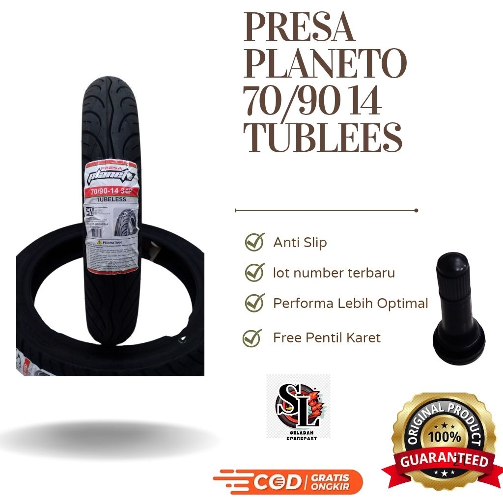 10 Ban Tubeless Motor 2026 yang Awet dan Nyaman untuk Harian 7. Presa Planeto