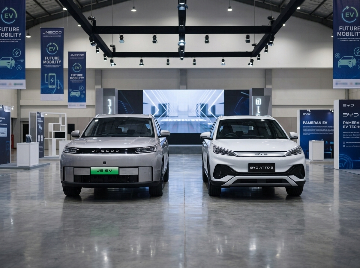 Adu Spesifikasi BYD Atto 2 vs Jaecoo J5 EV, Duel SUV Listrik Makin Sengit