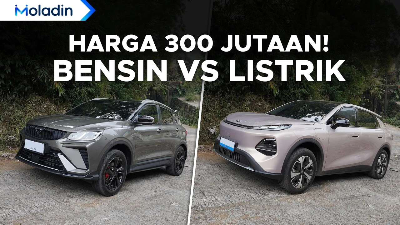 Komparasi SUV Rp300 Jutaan: Geely Coolray vs Changan Nevo Q05, Pilih Mana?