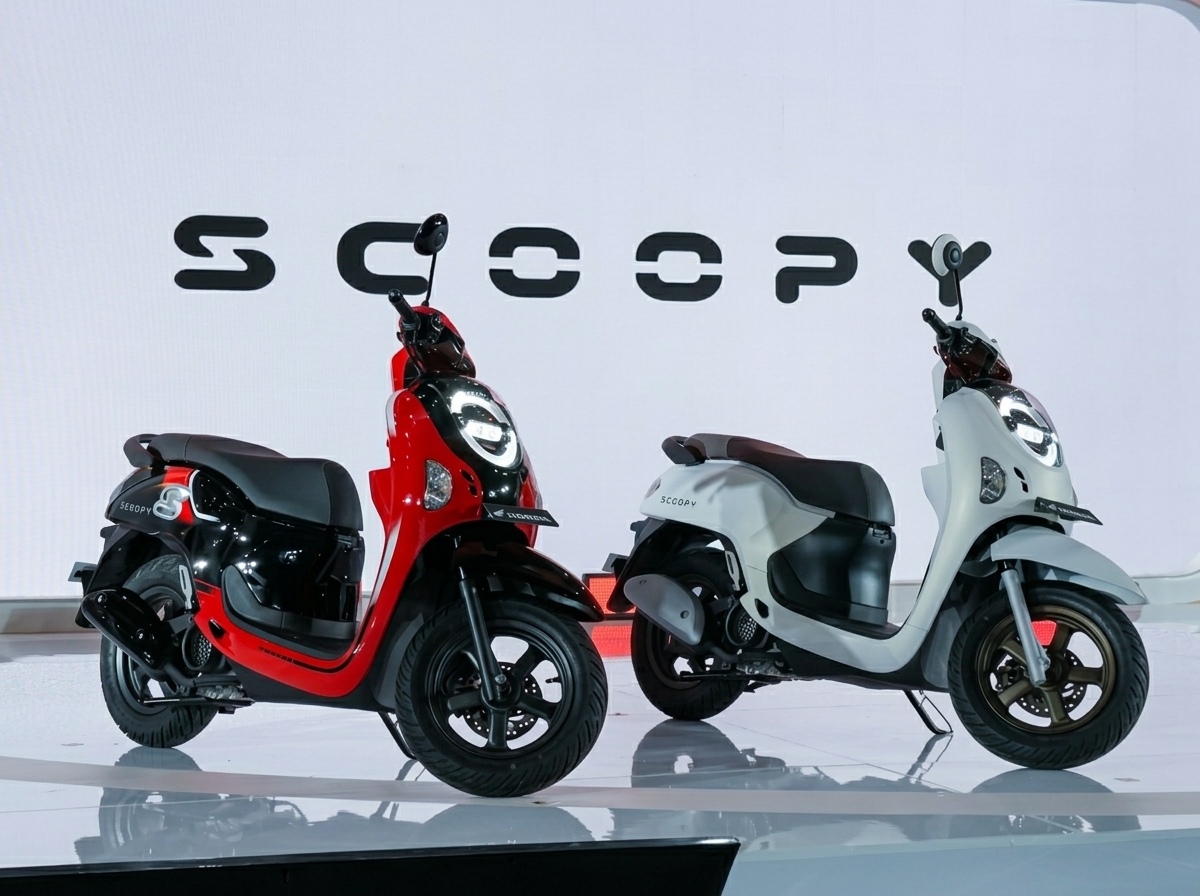 ⁠⁠Motor Honda Scoopy Bekas Harga 8 Jutaan, Cek Tahun dan Kondisinya