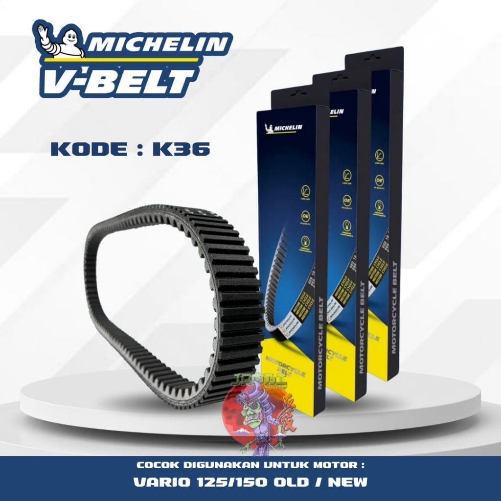 10 Rekomendasi V-Belt Motor Matic Terbaik, Awet untuk Harian Michelin