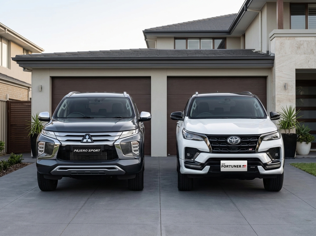 Perbandingan Pajero Sport Dakar vs Fortuner 2.8 GR Sport, Mana Lebih Irit? Perbandingan Pajero Sport Dakar vs Fortuner 2.8 GR Sport, Mana Lebih Irit?