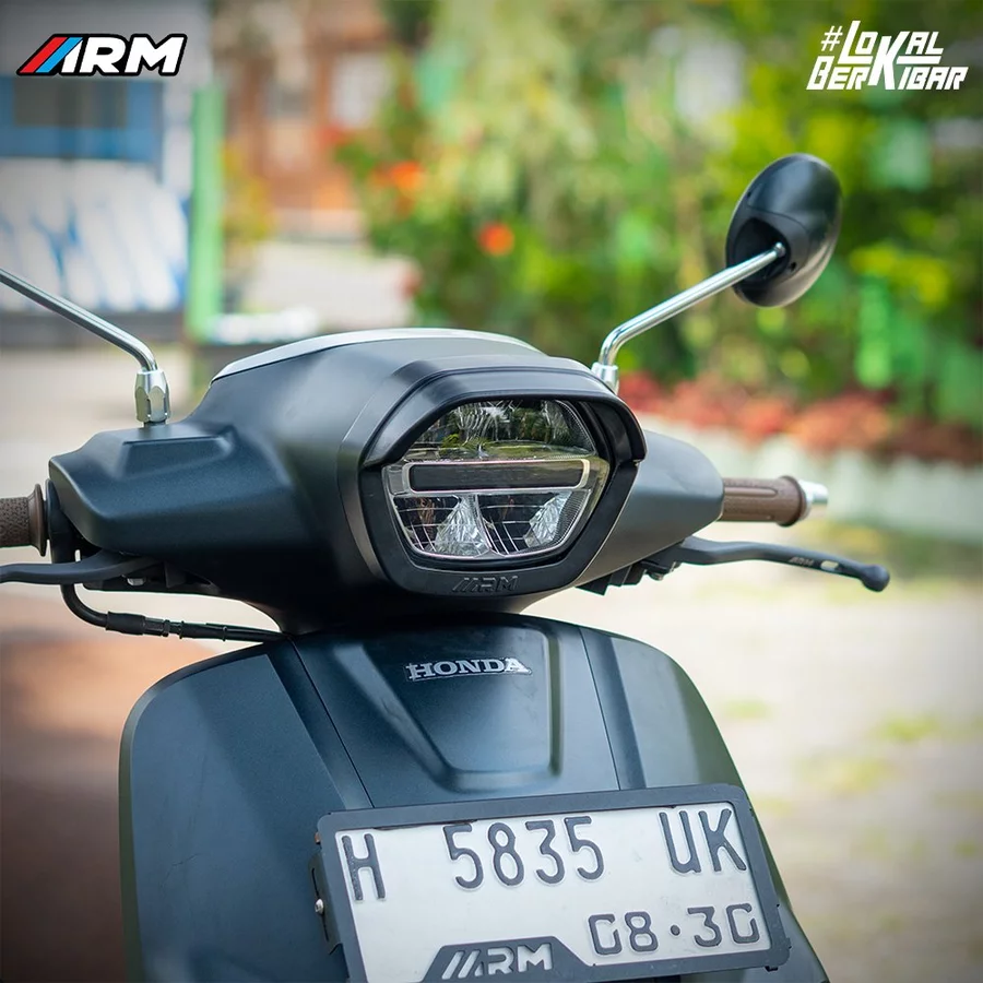 ARM ARUMI HEADLIGHT CAP HONDA STYLO 160 SKB