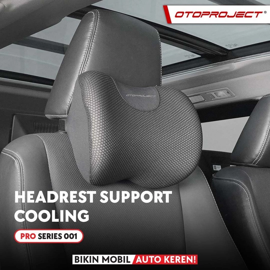 Bantal Mobil Leather Kulit Premium