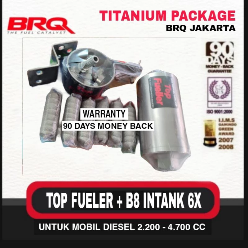 BRQ Top Fueler Catalyst Ford Ranger Siap Bio-50
