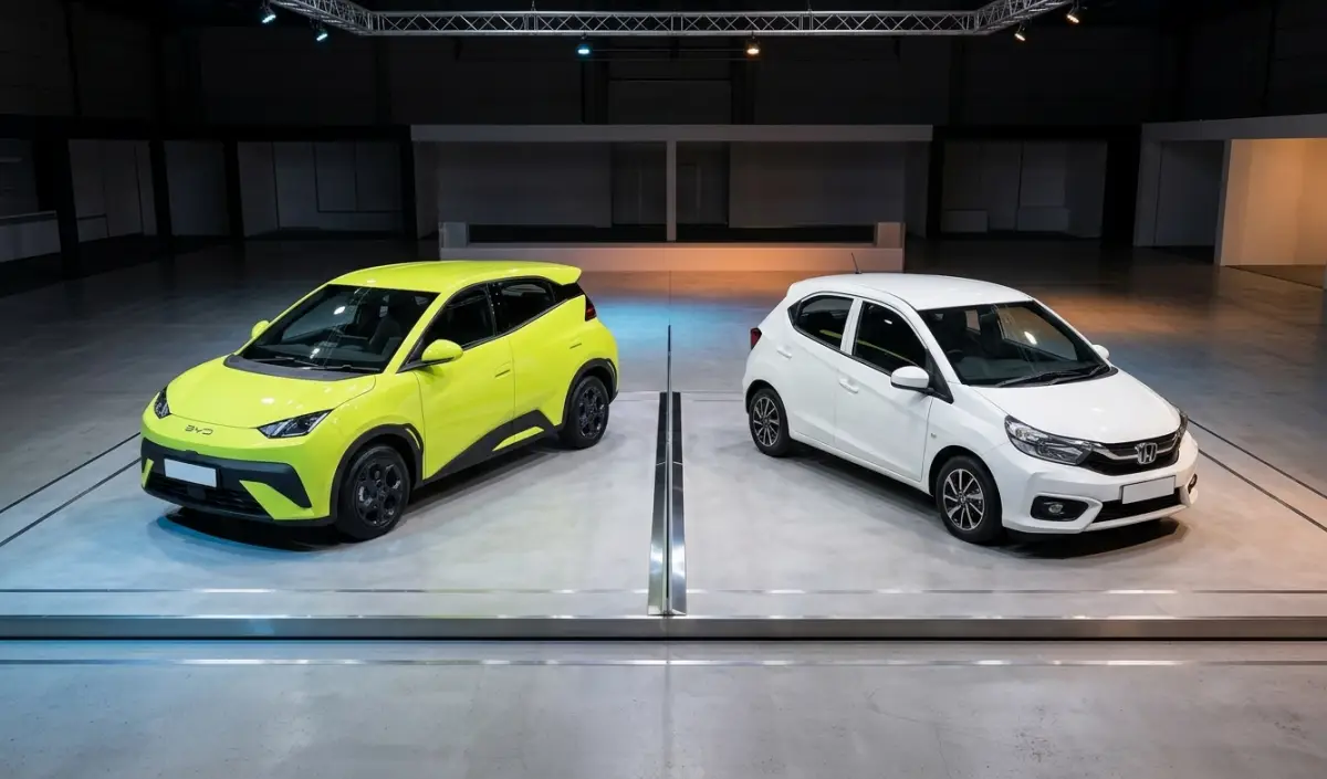 Adu Biaya BYD Atto 1 vs Brio Satya, Listrik Lawan Bensin