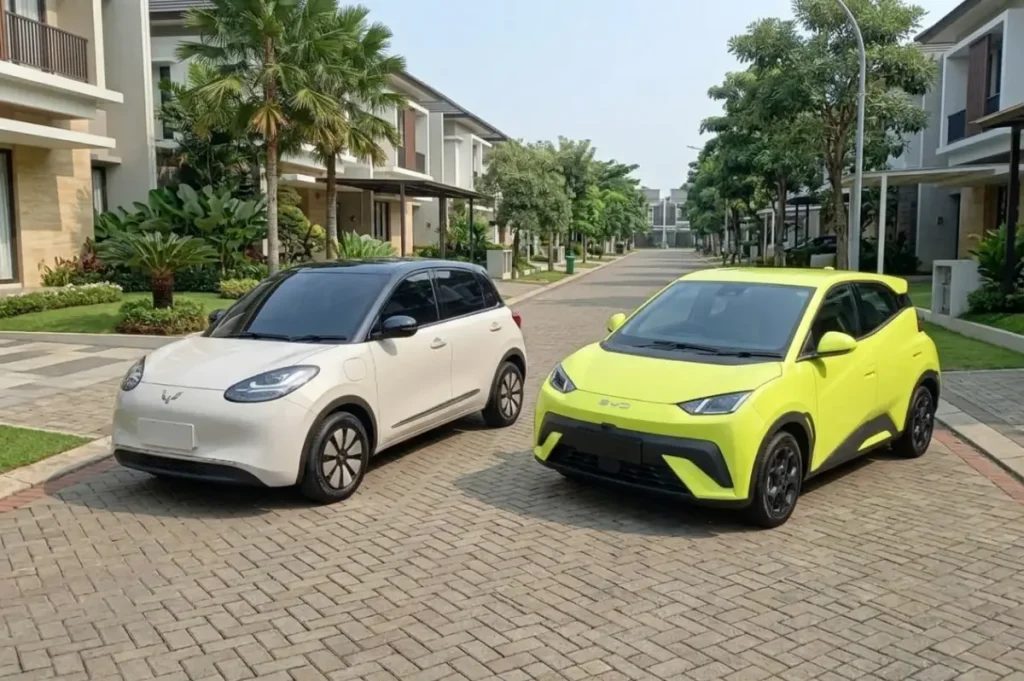 byd atto 1 vs wuling binguo - Moladin