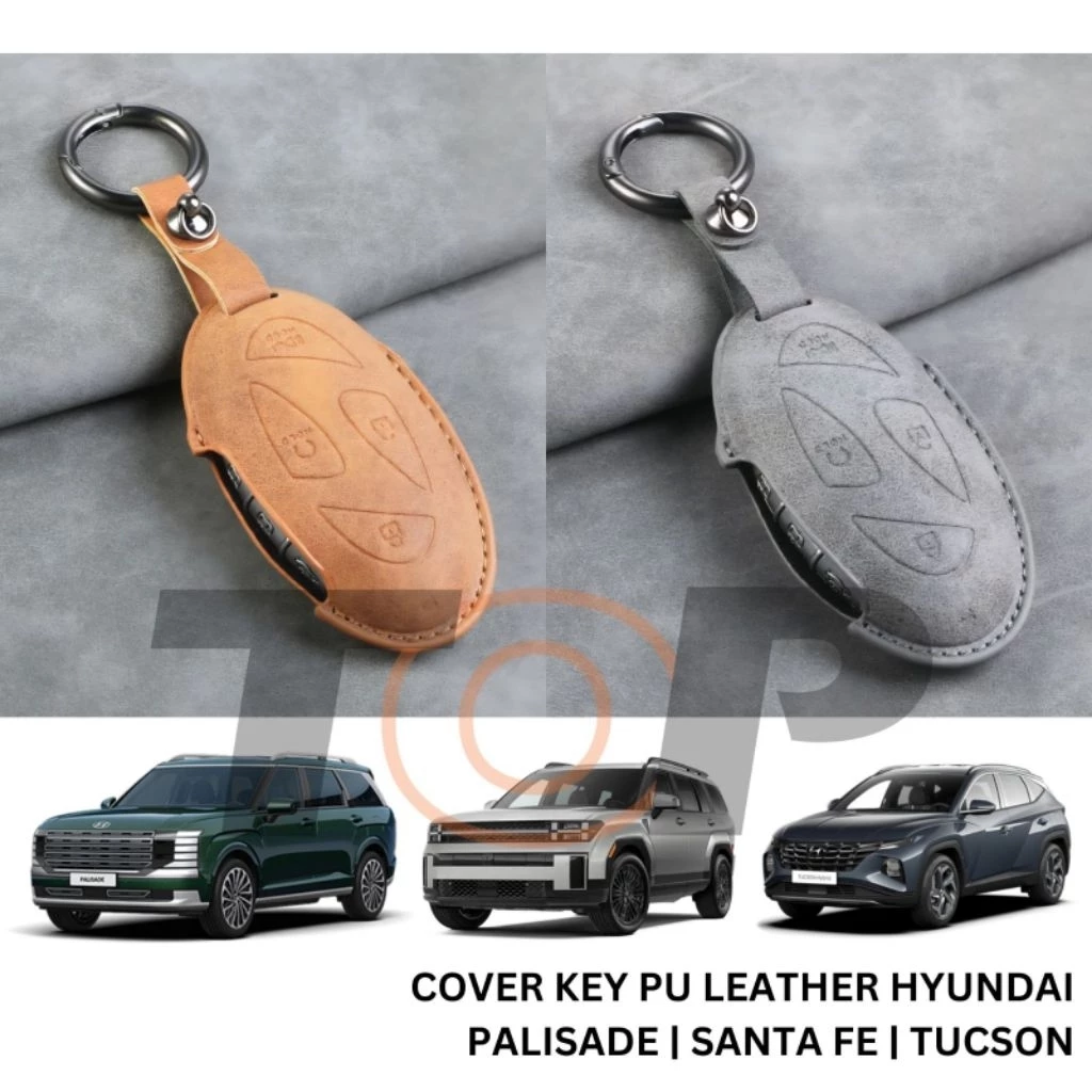 Cover Key Cover Kunci TPU Leather Hyundai Tucson