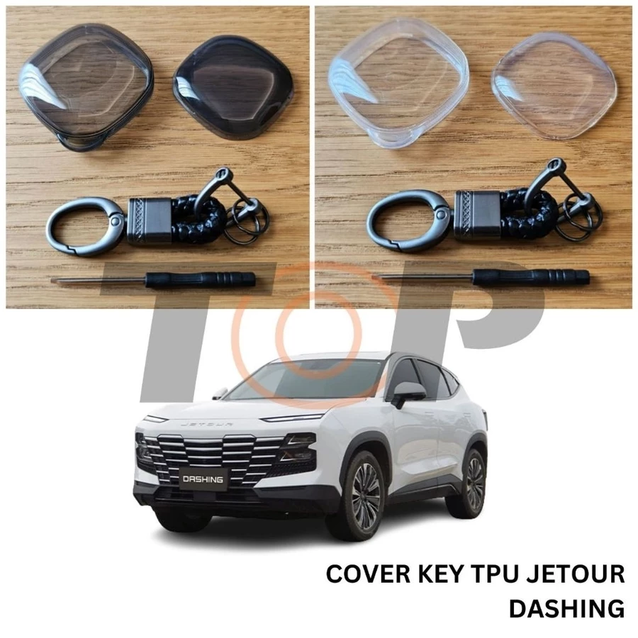 Cover Kunci Sarung Kunci Transparan TPU Jetour Dashing