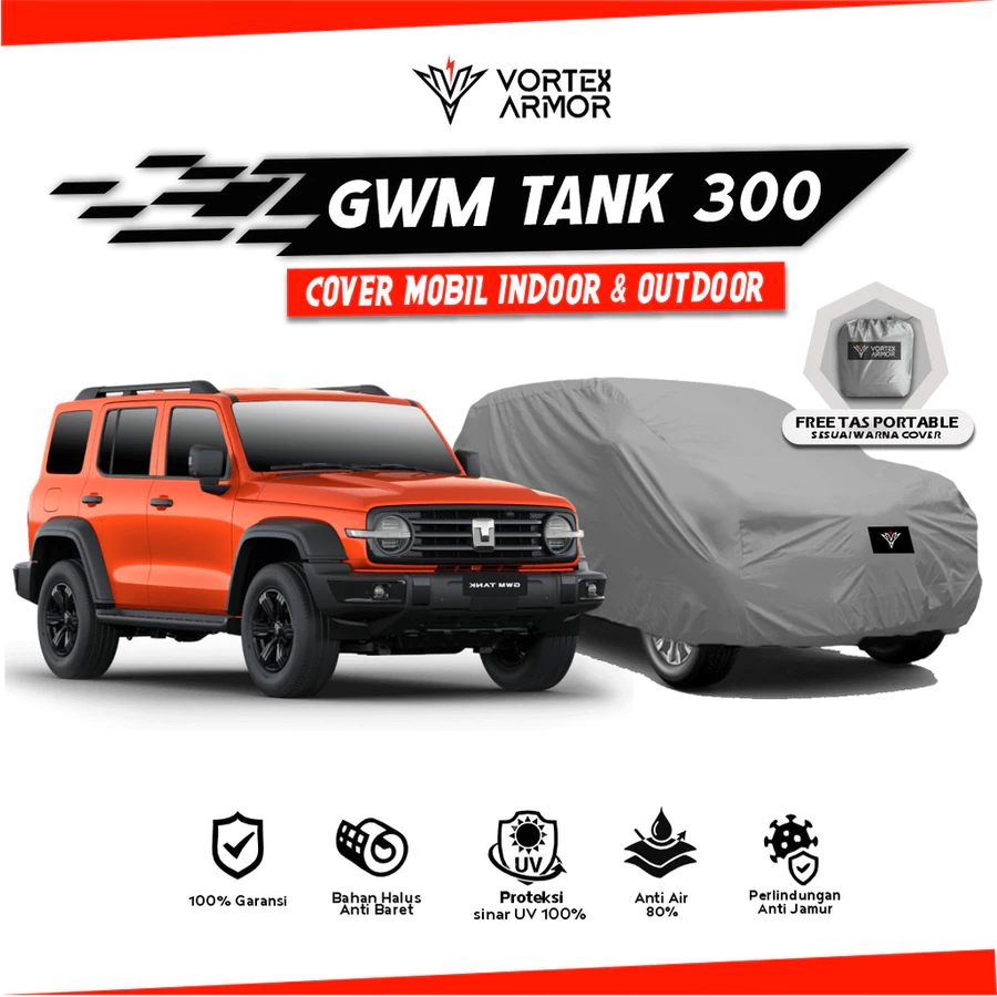 Cover Mobil GWM Tank 300 / Sarung Mobil GWM Tank 300 / Selimut GWM Tank 300