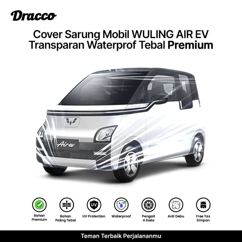 Cover Mobil Transparan Tebal Waterproof