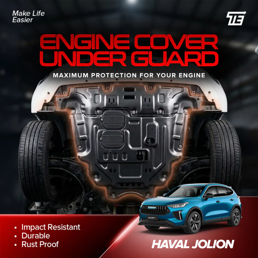 Engine Cover Haval Jolion Pelindung Bawah Mesin Mobil Lower Chassis