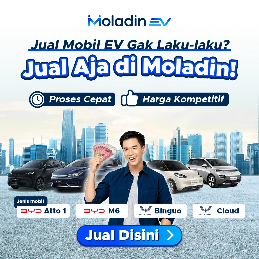 Banner program mobil listrik Moladin
