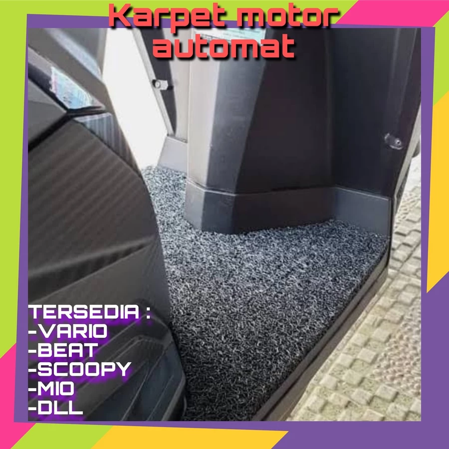 Karpet Mie Motor Honda BeAT PVC Coil Mat