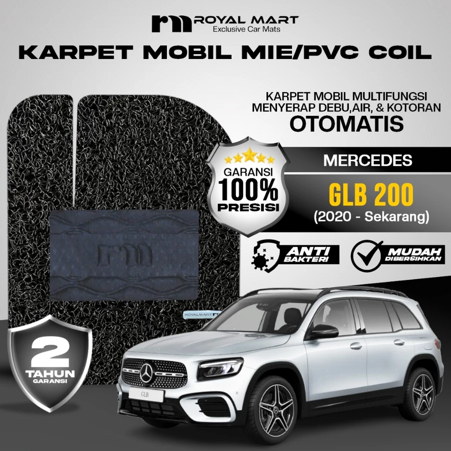 Karpet Mobil Mie Premium Mercedes Benz GLB 200 2020-Sekarang Full Set Bergaransi