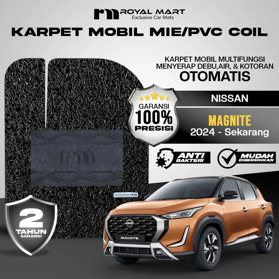 Karpet Mobil Mie Premium Nissan Magnite 2024-Sekarang Full Set Bergaransi