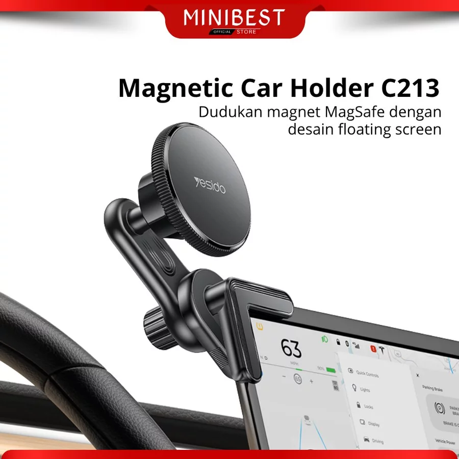 Magnetic Car Holder MagSafe Adjustable