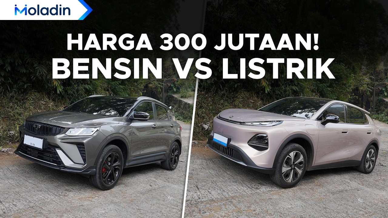 Rp 300 Jutaan! Geely Coolray vs Nevo Q05, Mending Bensin atau Listrik? | Moladin