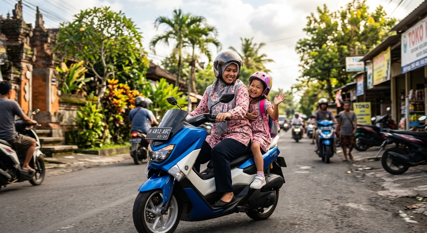 15 Rekomendasi Motor untuk Ibu-Ibu, Cocok buat Antar Anak Sekolah