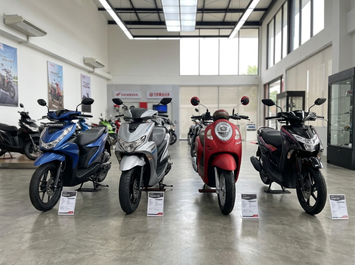 8 Motor Matic Baru di Bawah 25 Juta, Cek Pilihan Terbaiknya! 8 Motor Matic Baru di Bawah 25 Juta, Cek Pilihan Terbaiknya!