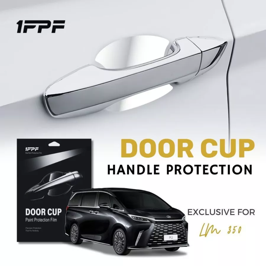Pelindung Handle Pintu Mobil Lexus LM 350 Door Cup Oneppf Anti Gores PPF