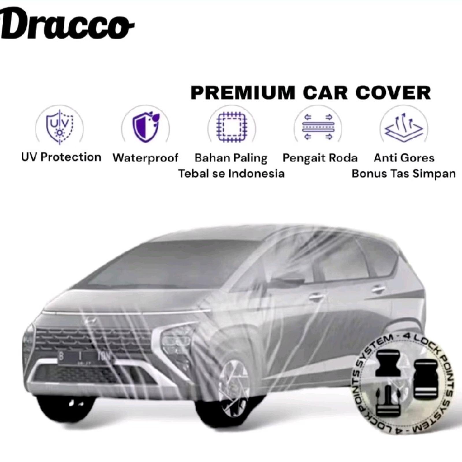 sarung mobil hyundai stargazer transparan tebal waterproof