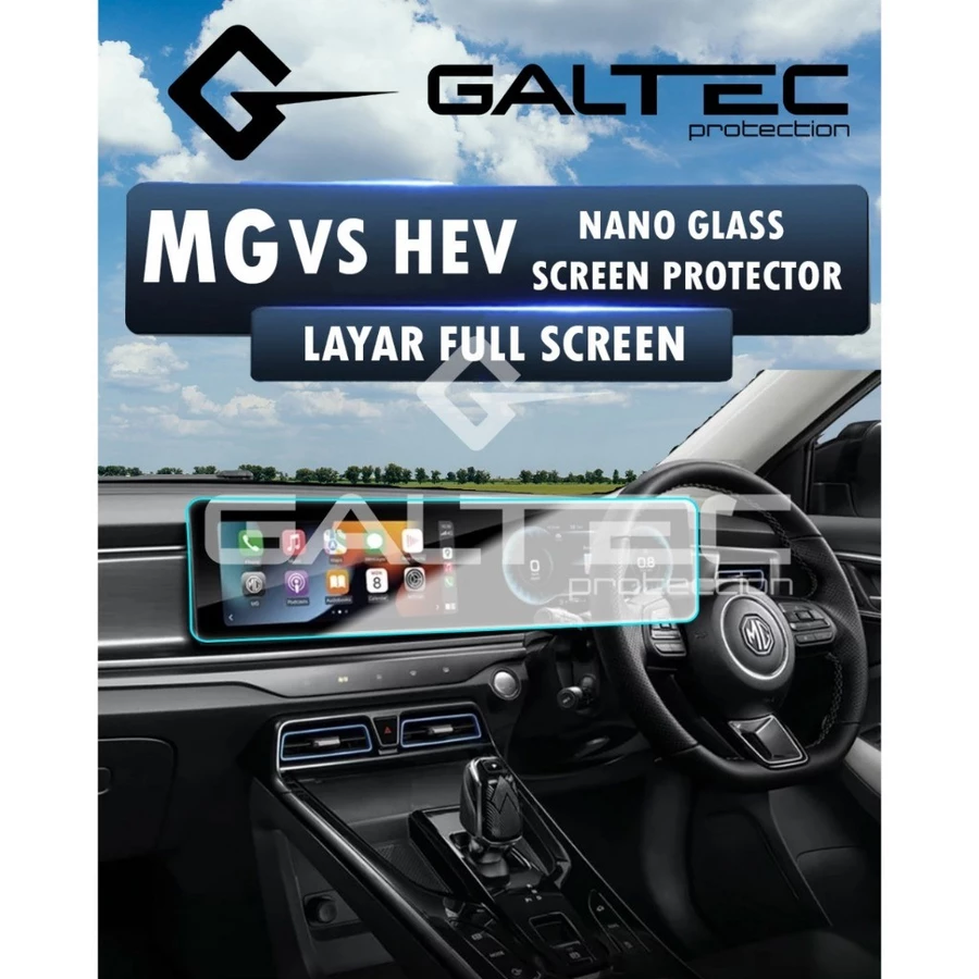 Screen Guard Protector Anti Gores Layar Headunit MG VS HEV