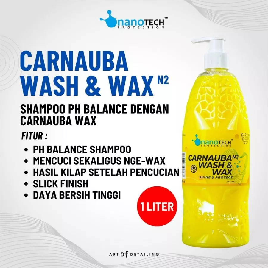 Shampoo Sabun Cuci Mobil PH Balance Snow Foam Nanotech