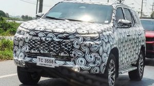 Fortuner Terbaru Mulai Kepergok Tes di Thailand, Grille Depan Makin Gagah