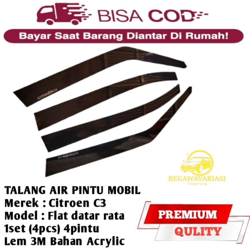 Talang Air Premium 1 Set 4 Pcs Citroen C3 Aircross