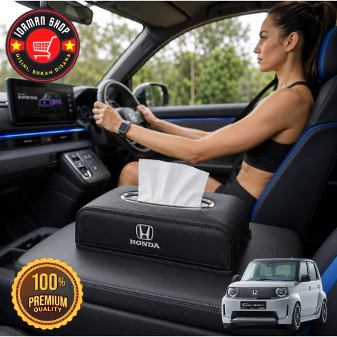 Tempat Tisu Premium Bahan Kulit Honda Super ONE