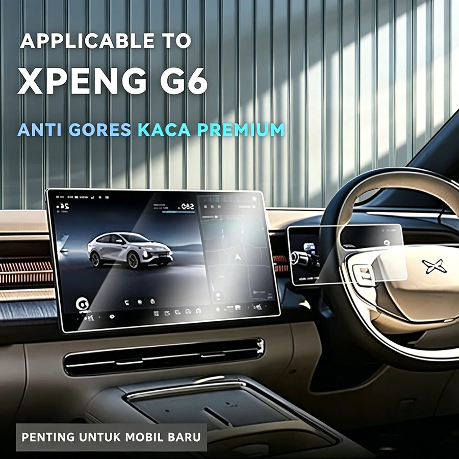 Tempered Glass Anti Goreng Xpeng G6